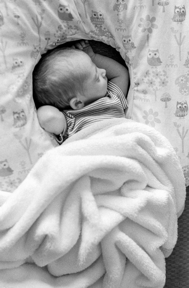 Under the Boppy and Dreaming